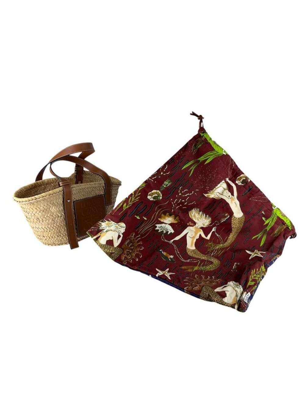 Loewe Handle Basket Pouch